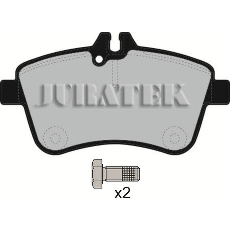 Juratek Front Brake Pad Set JCP1750