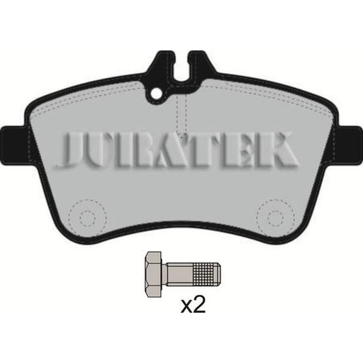 Juratek Front Brake Pad Set JCP1750