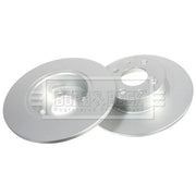 Borg & Beck 2 x Solid Rear Brake Discs BBD4880