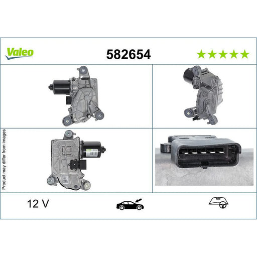 Valeo Front/Rear Wiper Motor Left Front 582654