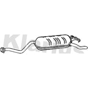 Klarius Box With Tail Pipe Rear MZ216C