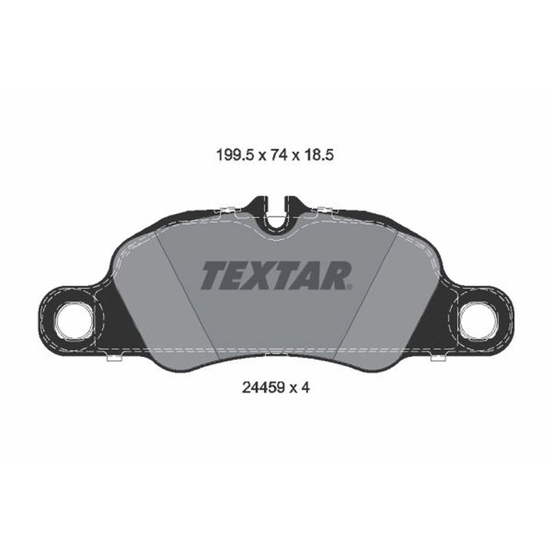 Textar Front Brake Pad Set 2445901