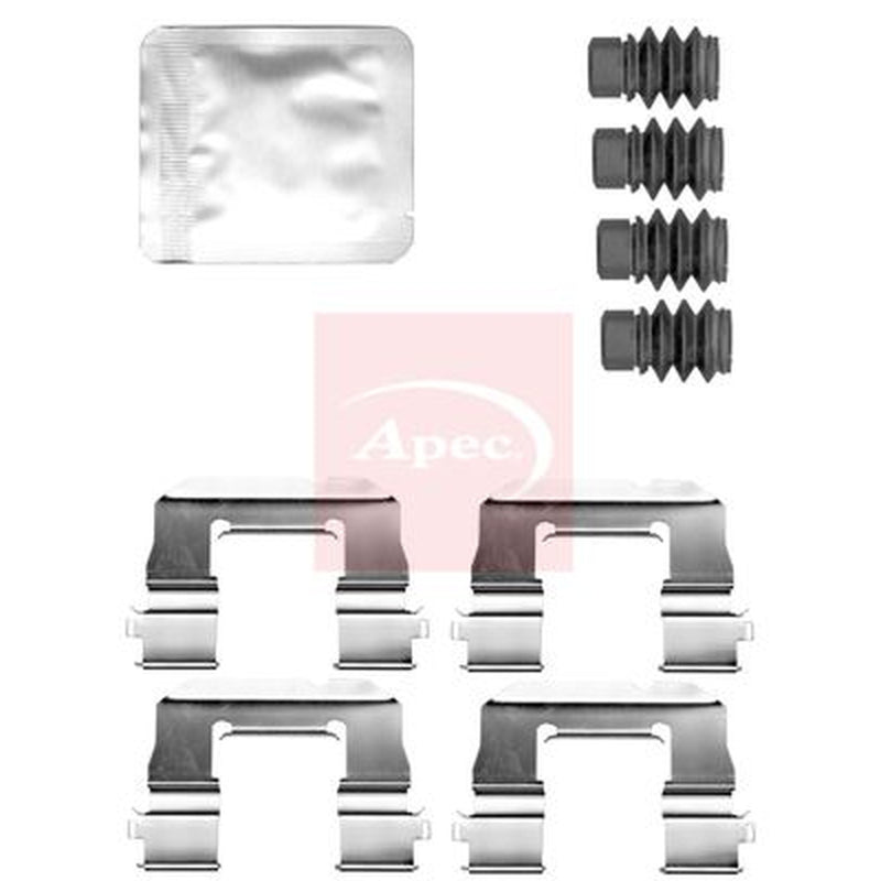 Apec Brake Pad Accessory Fitting Kit Front KIT1550