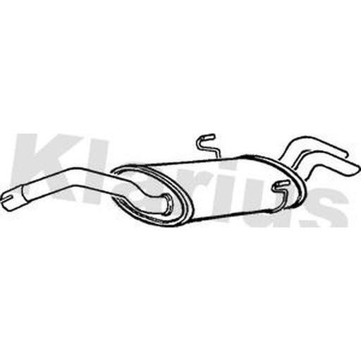 Klarius Box With Tail Pipe Rear FT562K
