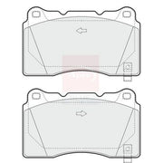 Apec Front Brake Pad Set PD3496