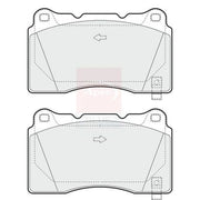 Apec Front Brake Pad Set PD3496