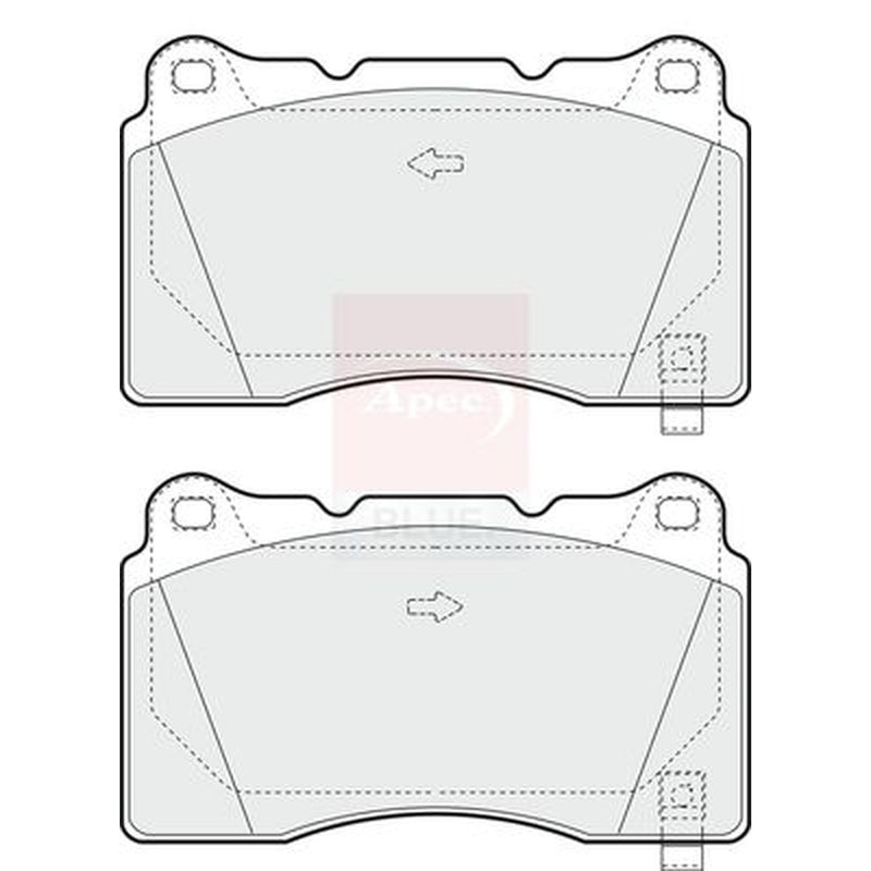 Apec Front Brake Pad Set PD3496