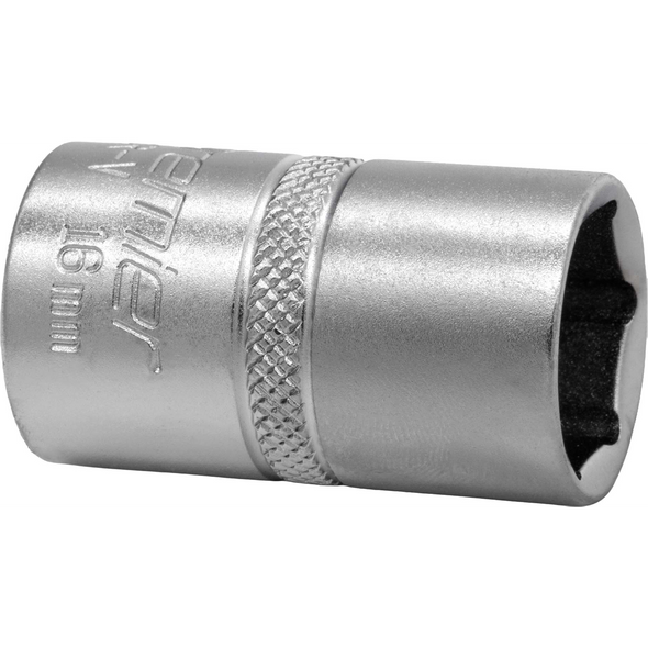 Sealey 1/2"Dr Socket 16mm (Micro Satin Finish)