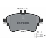 Textar Front Brake Pad Set 2532601