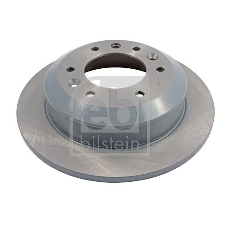 Febi 2 x Solid Rear Brake Discs 108590