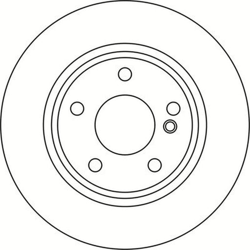 Abtex 2 x Vented Rear Brake Discs BD1947S