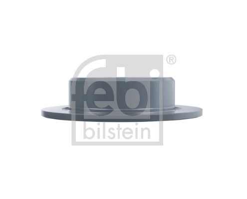 Febi 2 x Brake Disc Set Solid Rear