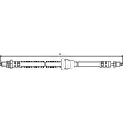 Apec Brake Hydraulic Hose Line Front Right HOS3054