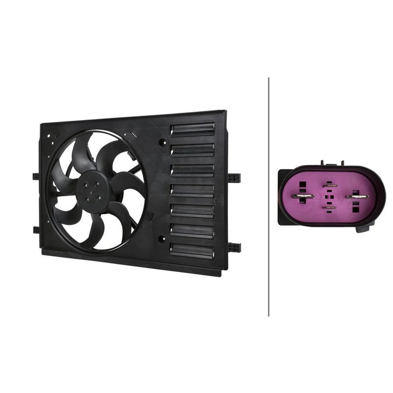 Hella Engine Cooling Fan Left 8EW 366 420-431