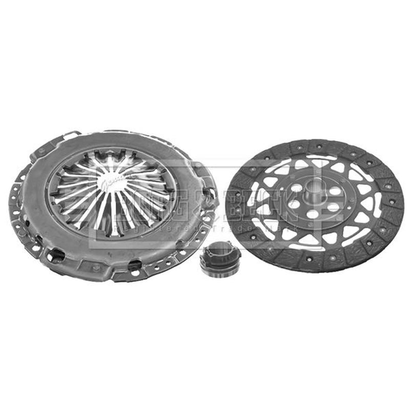 Borg & Beck Clutch Kit Set 3pc 228mm HK2167
