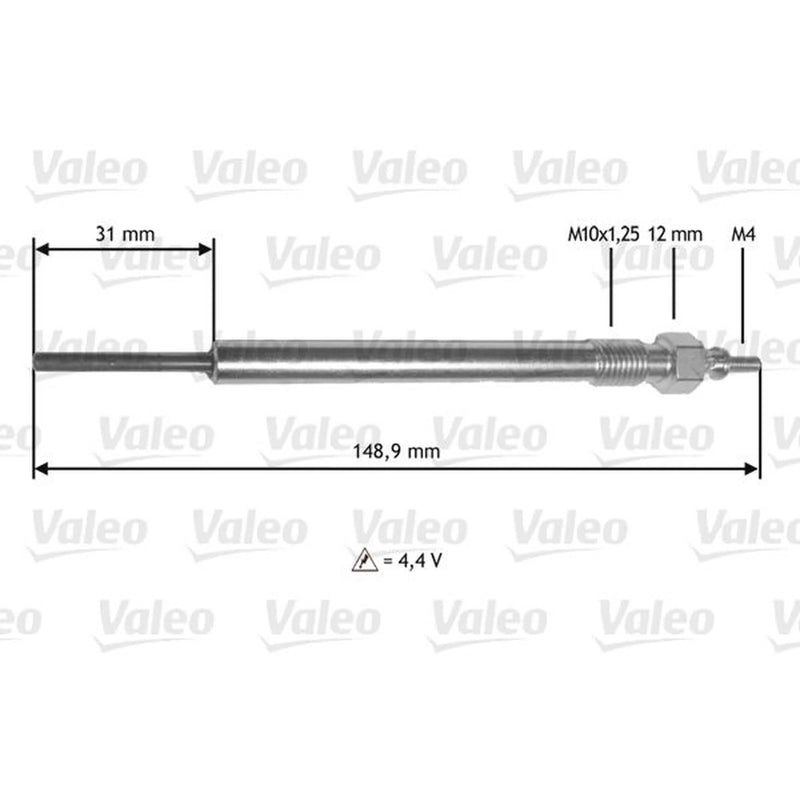 Valeo Diesel Engine Glow Plug 345182