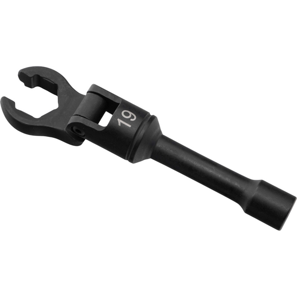 Sealey 3/8"Dr Flexi-Head Diesel Injection Wrench 19 x 140mm