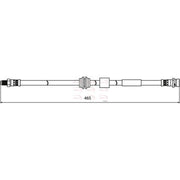 Apec Brake Hydraulic Hose Line Front HOS3929