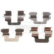 Borg & Beck Brake Pad Accessory Fitting Kit Rear BBK1211