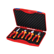 KNIPEX 00 20 15 VDE Pliers Set in Case, 4 Piece - 00 20 15