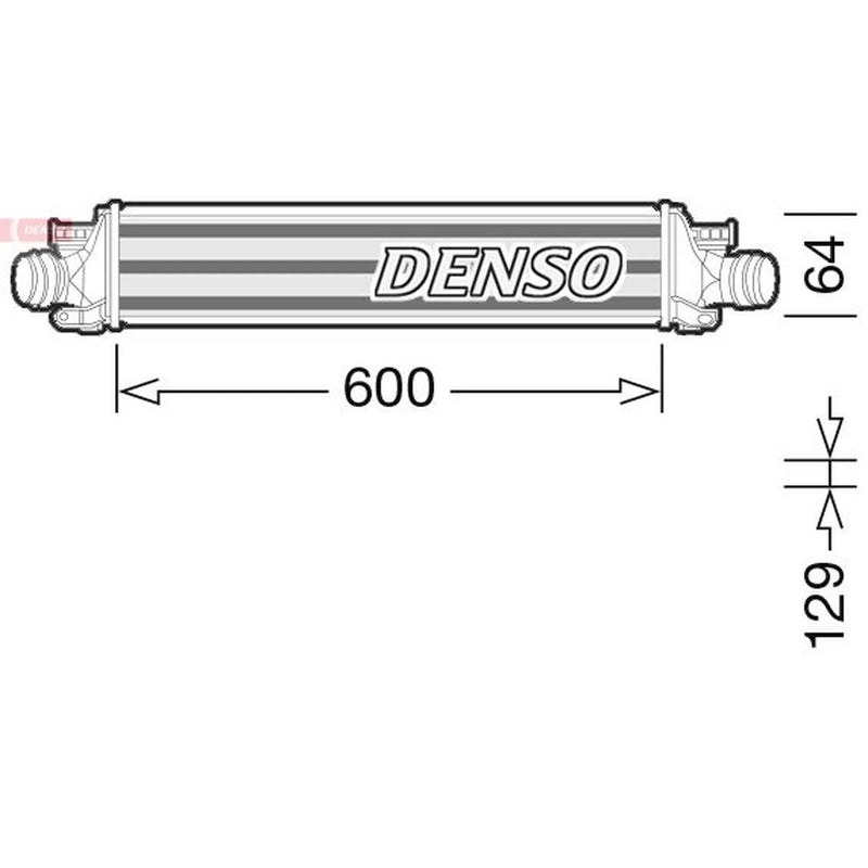 Denso Intercooler (Charge Air Cooler) DIT99000