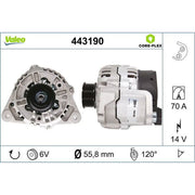 Valeo Car Alternator 12V 443190