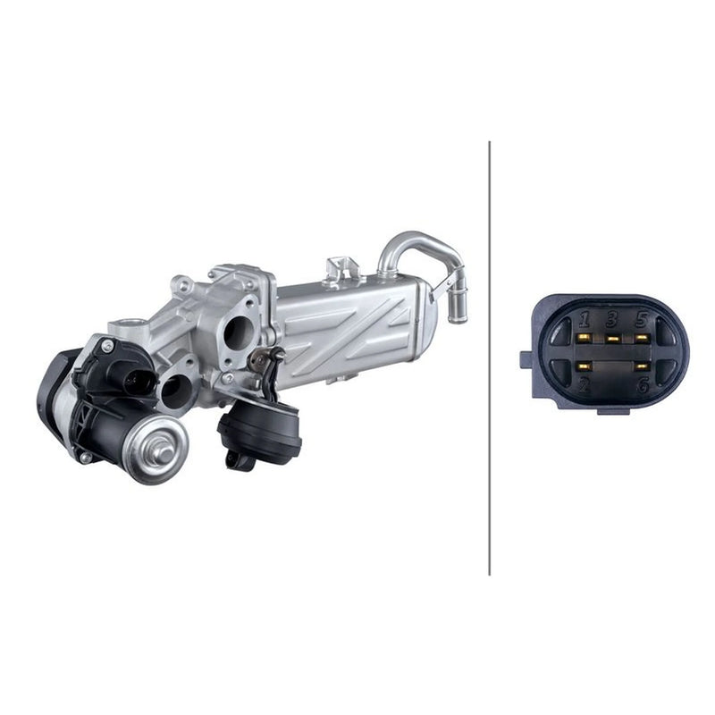 Hella EGR Exhaust Gas Recirculation Module 6NU 358 167-001