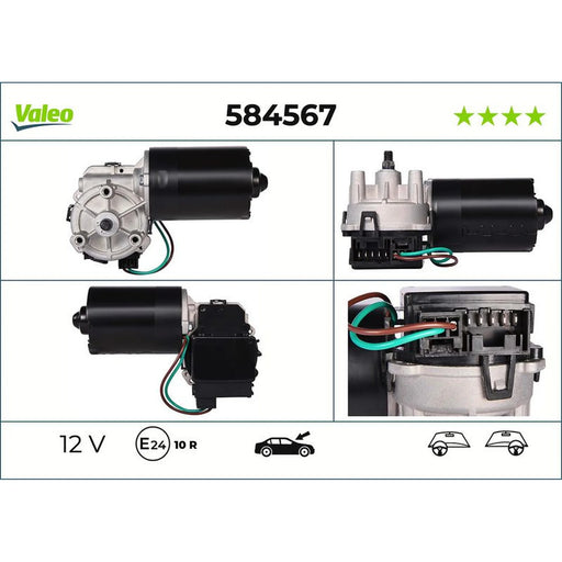 Valeo Front/Rear Wiper Motor Front 584567
