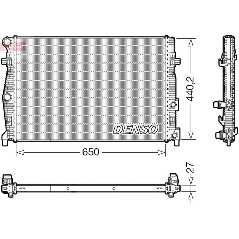 Denso Engine Radiator DRM32061