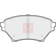 Apec Front Brake Pad Set PAD1247