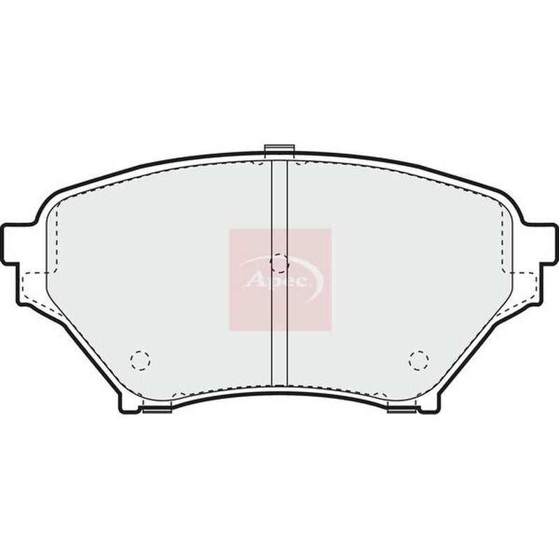 Apec Front Brake Pad Set PAD1247