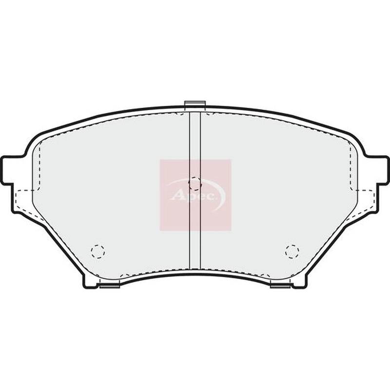 Apec Front Brake Pad Set PAD1247