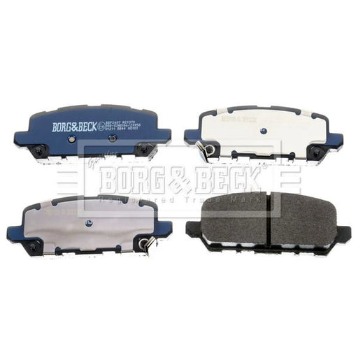 Borg & Beck 4 x Rear Brake Pad Set BBP2607