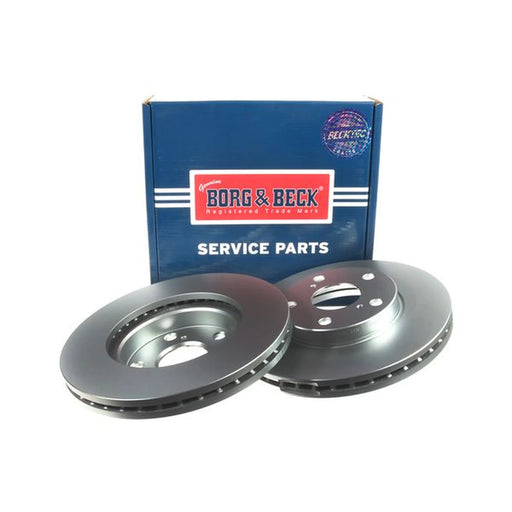 Borg & Beck 2 x Front Brake Discs BBD5330