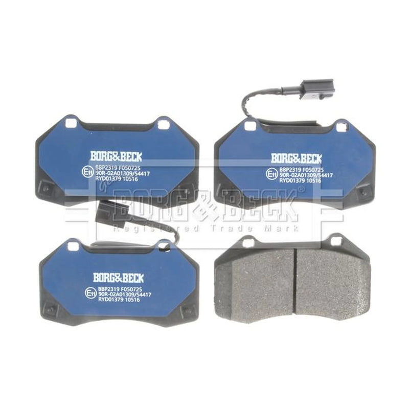 Borg & Beck 4 x Front Brake Pad Set BBP2319