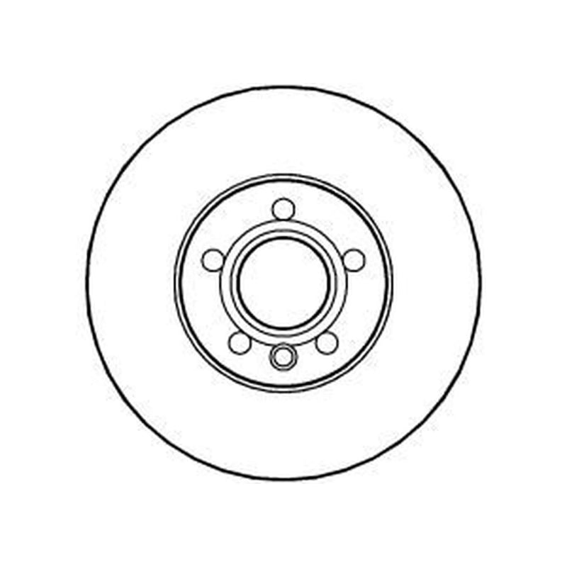 Abtex 2 x Vented Front Brake Discs BD930V