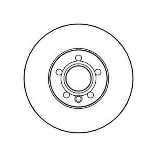 Abtex 2 x Vented Front Brake Discs BD930V