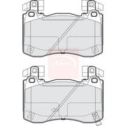 Apec Front Brake Pad Set PAD2260