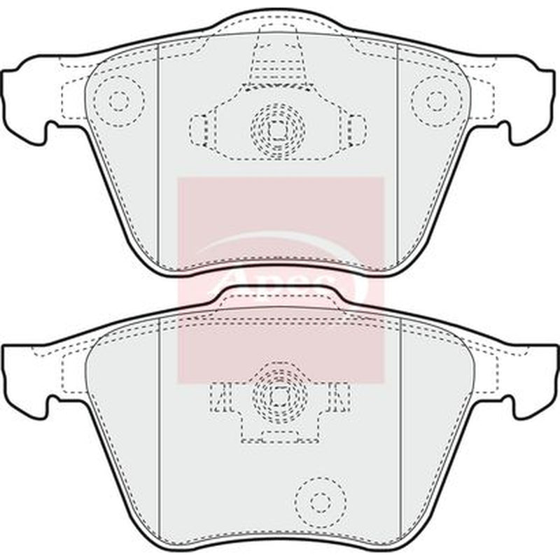 Apec Front Brake Pad Set PAD1335