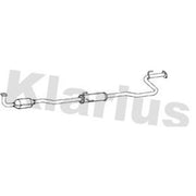 Klarius Catalyst Type Appr With Pipe 312511