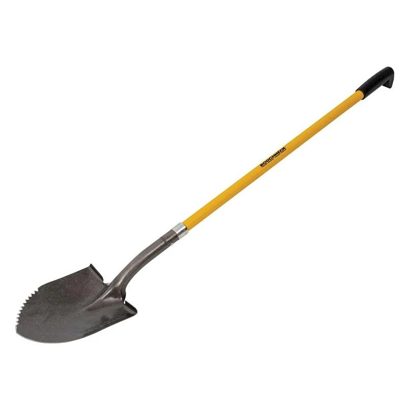 Roughneck Long Handled Sharp-Edge Shovel - Round 1460mm (57.1/2in) - 68-044
