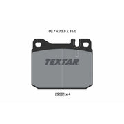 Textar Rear Brake Pad Set 2958104