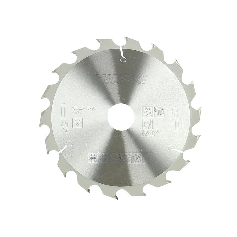 HiKOKI Circular Saw Blade 185 x 30mm x 18T - 752431