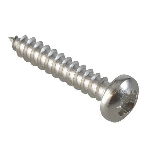 ForgeFix Self-Tapping Screw Pozi Compatible Pan Head SS 3/4in x 6 ForgePack 40