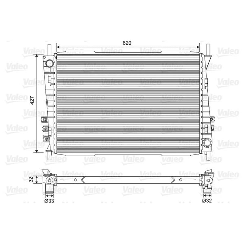 Valeo Engine Radiator 701559