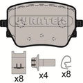 Juratek Rear Brake Pad Set JCP8592