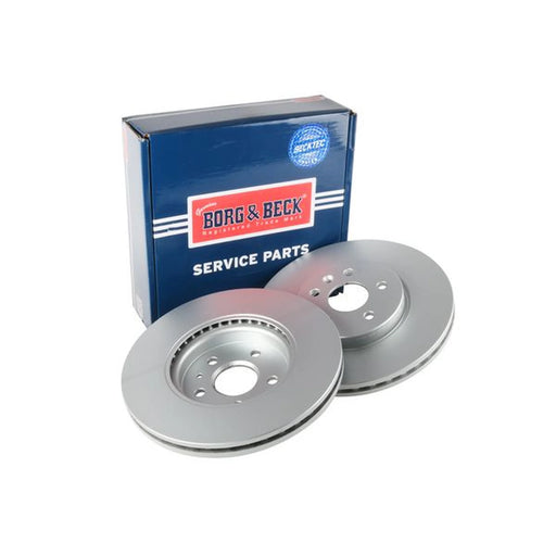 Borg & Beck 2 x Vented Front Brake Discs BBD5314