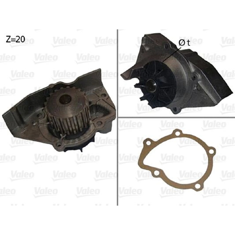 Valeo Engine Cooling Water Pump 506530