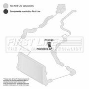 First Line Intercooler Turbo Charge Air Hose FTH1159
