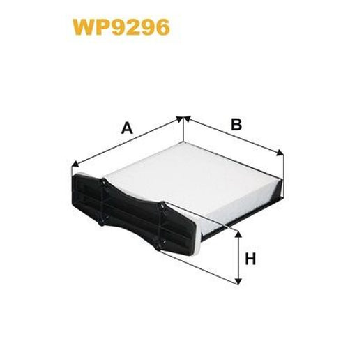 WIX Cabin Air Filter (Pollen Filter) WP9296